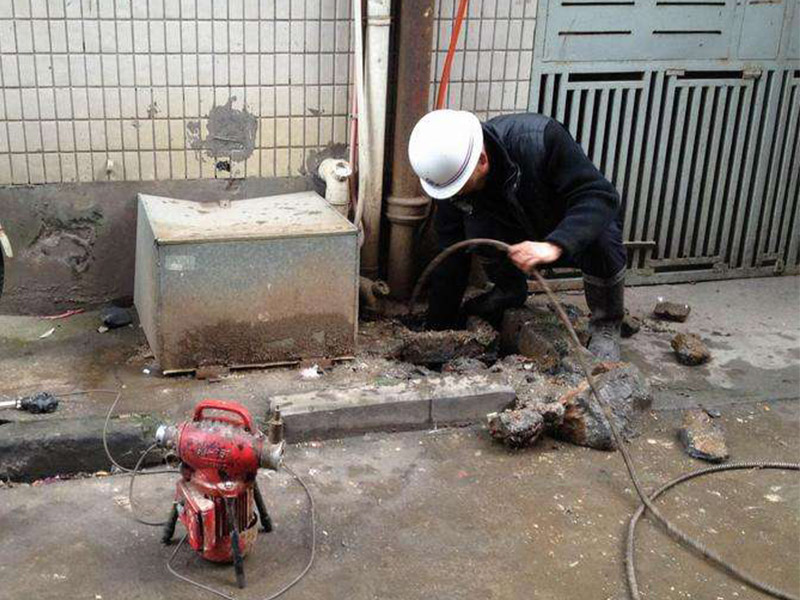 文圣疏通下水道-洗菜池疏通